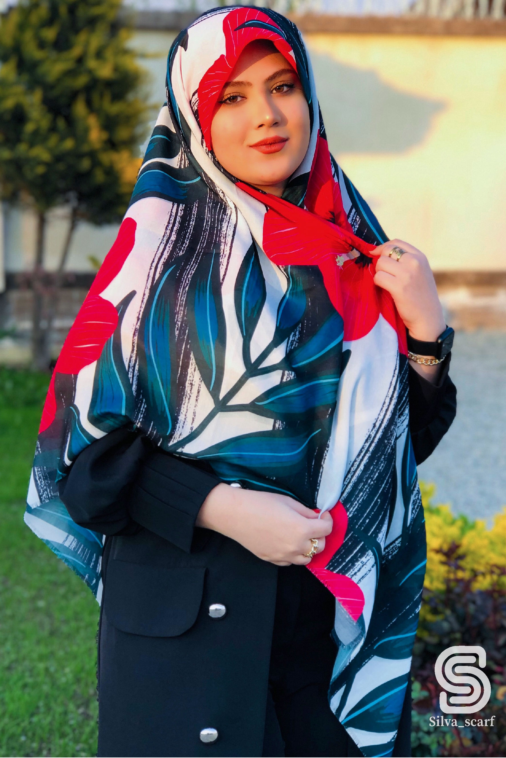 روسری نخی - طرح ردیلا